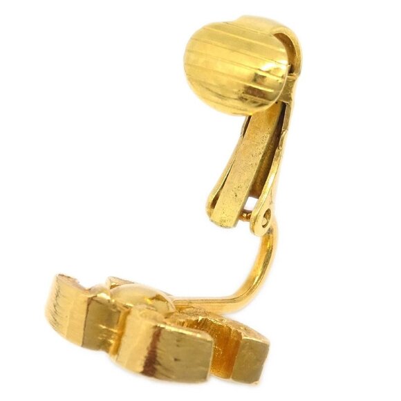 Chanel Gold Mini CC Earrings Clip-On 233 166124 - Picture 4 of 4